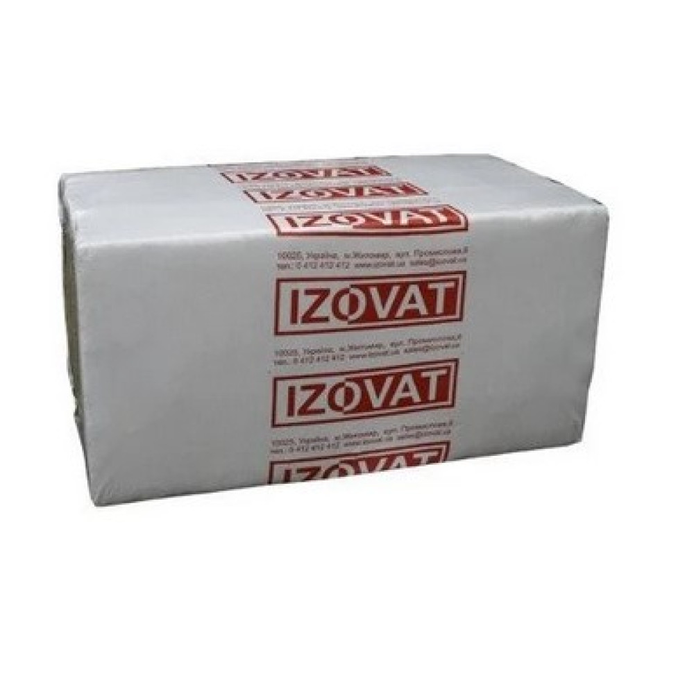 Плити теплоізоляційні з мінеральної вати Izovat LS 30  100мм*1000*600 5шт/уп.3.0м кв