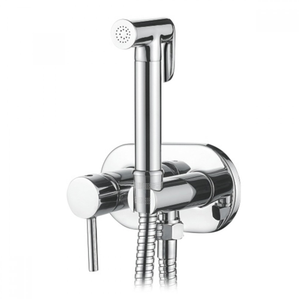 ZERIX LR5398-5 Вбудований змішувач для гігієн. душ (з лійкою) (10 шт/ящ)