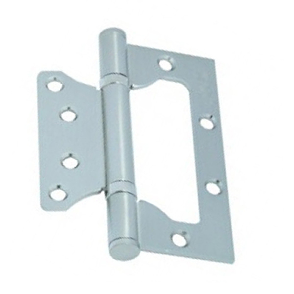Завіса накладна KEDR 100*63*2 мм SN/CP (хром) (метелик)