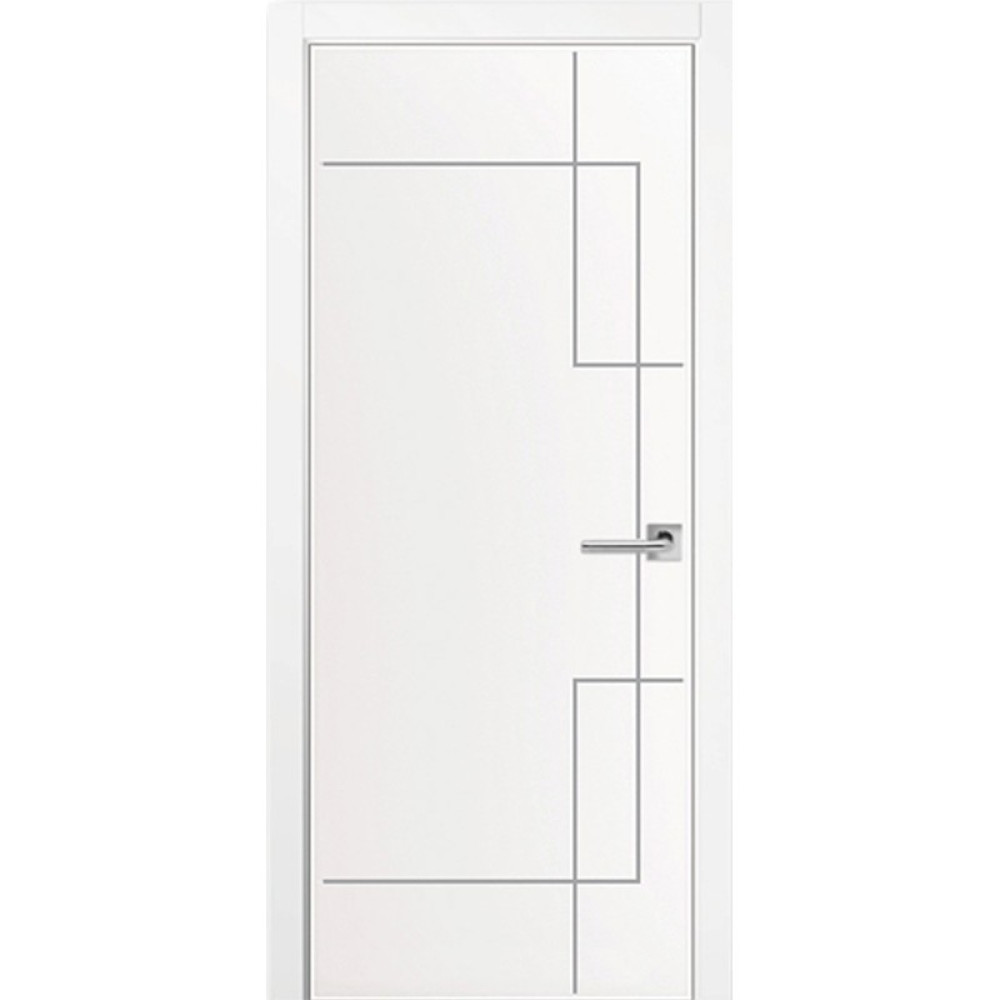 Двері FREE STYLE DOORS PRIMER WHITE №6 800*2000 міжкімнатні грунт.