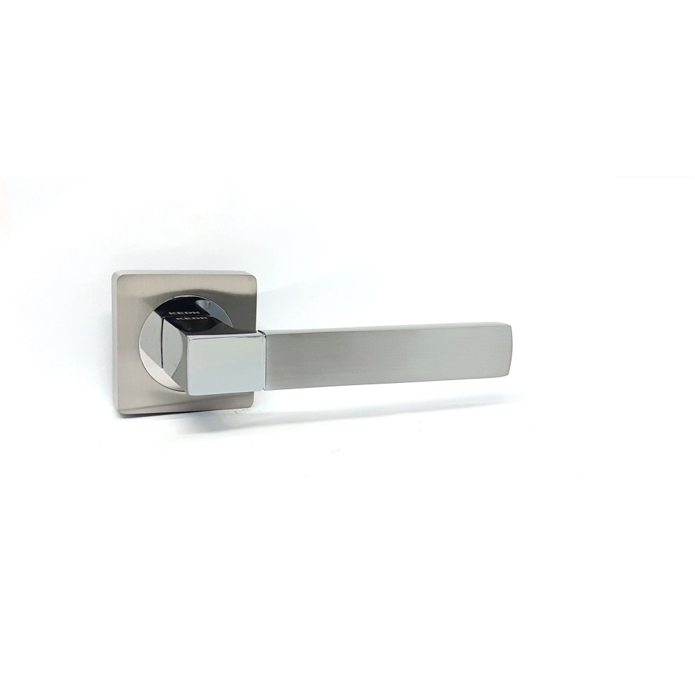 Дверна ручка KEDR R 06 081 SN/CP AL