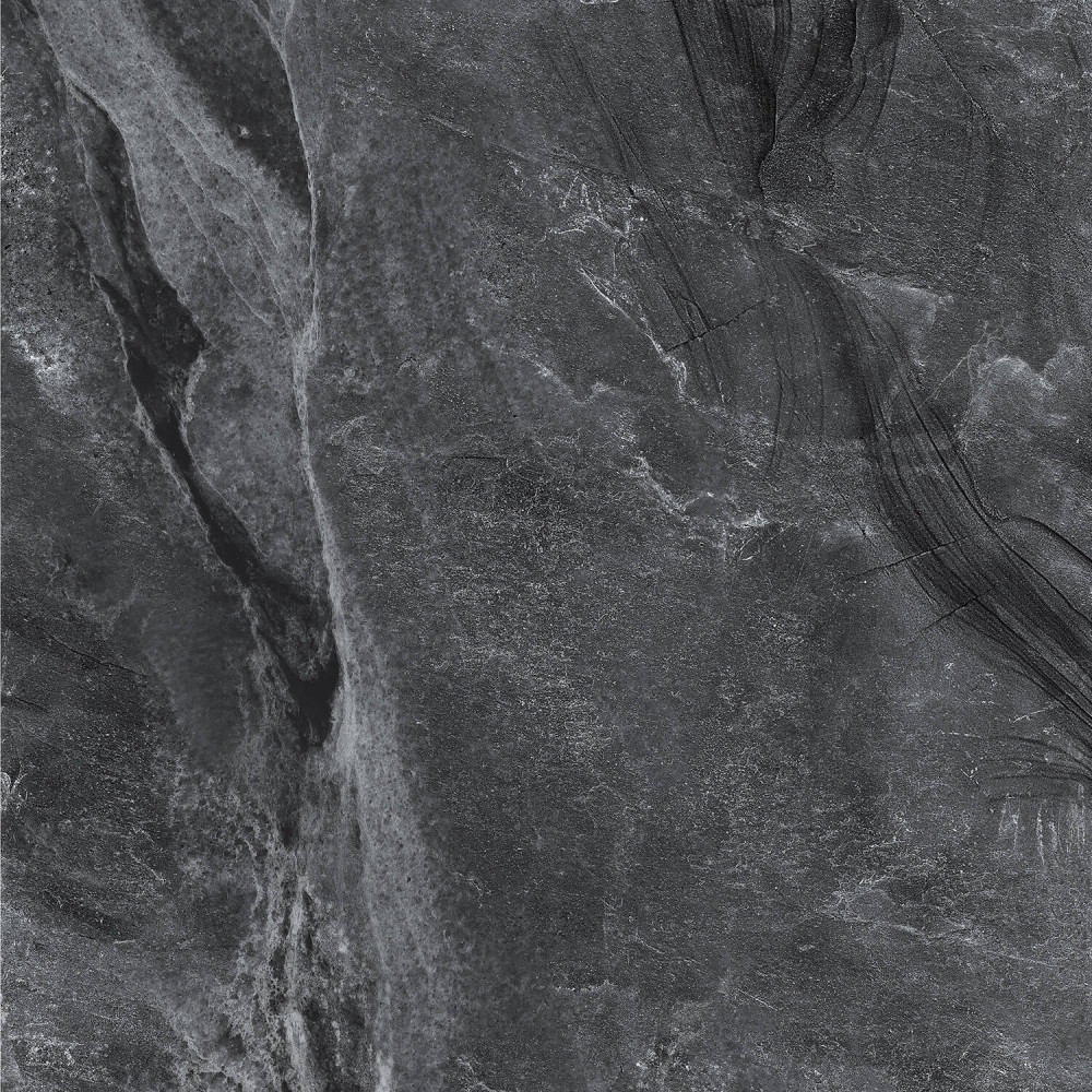 Плитка Golden Tile Black Rock чорний 600х600 BRC520