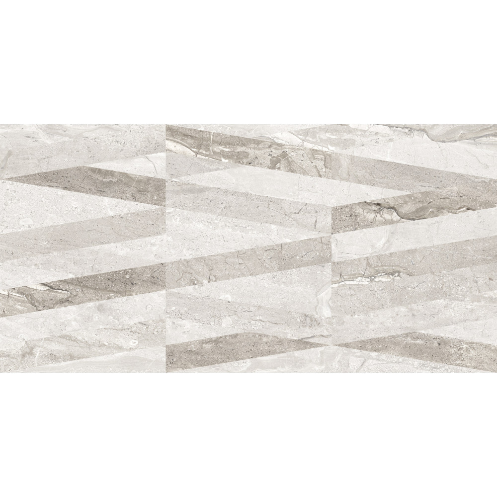 Плитка Golden Tile Marmo Milano світло-сіра лінії 300х600 8MG161