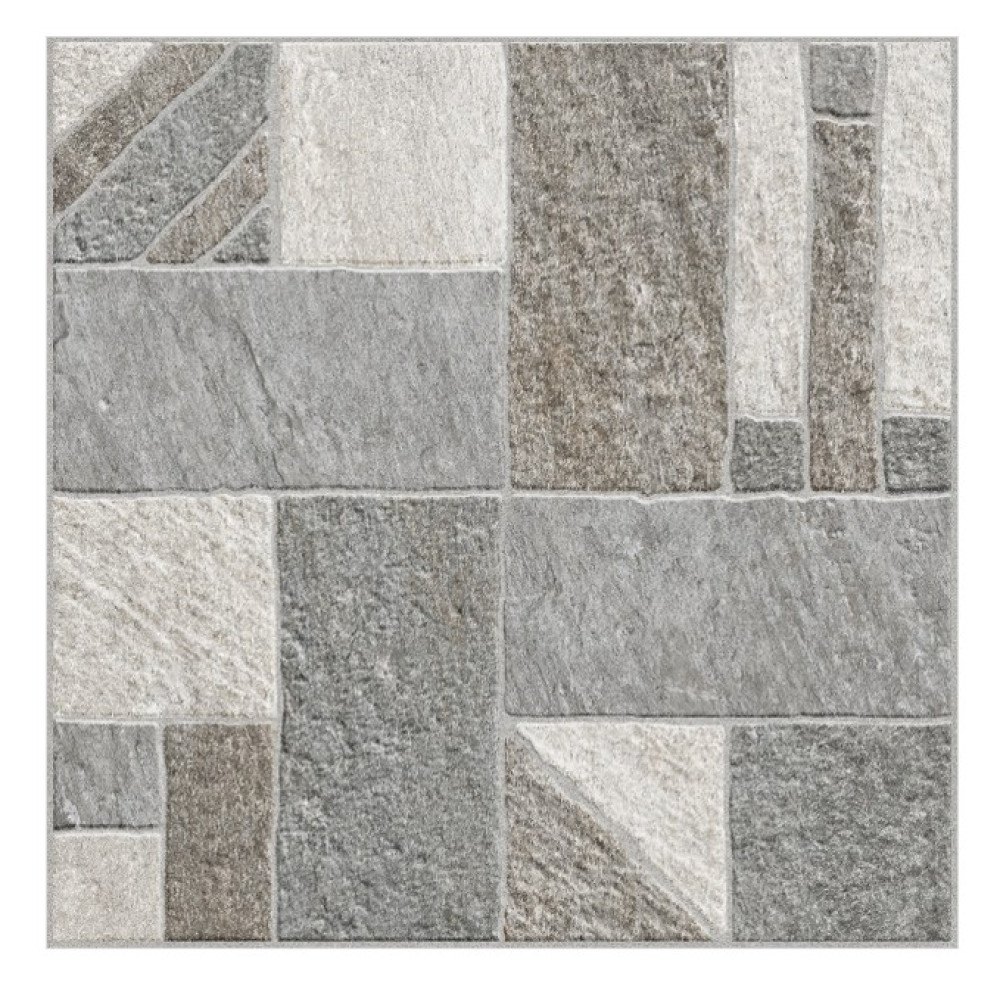 Плитка Golden Tile Misto Mattone сірий 400 х400 3F2830