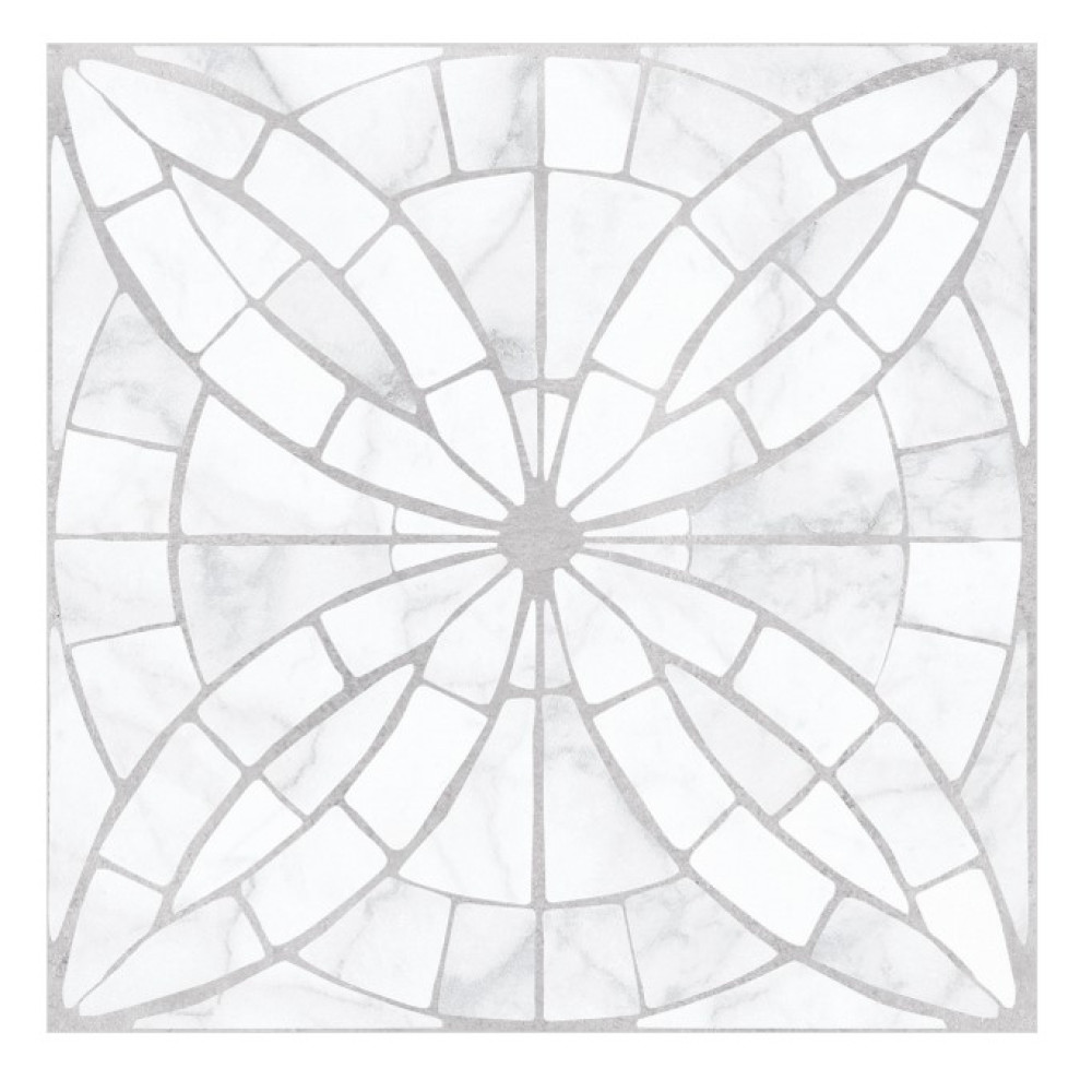 Плитка Golden Tile Mosaic flower білий 300х300 8F0750