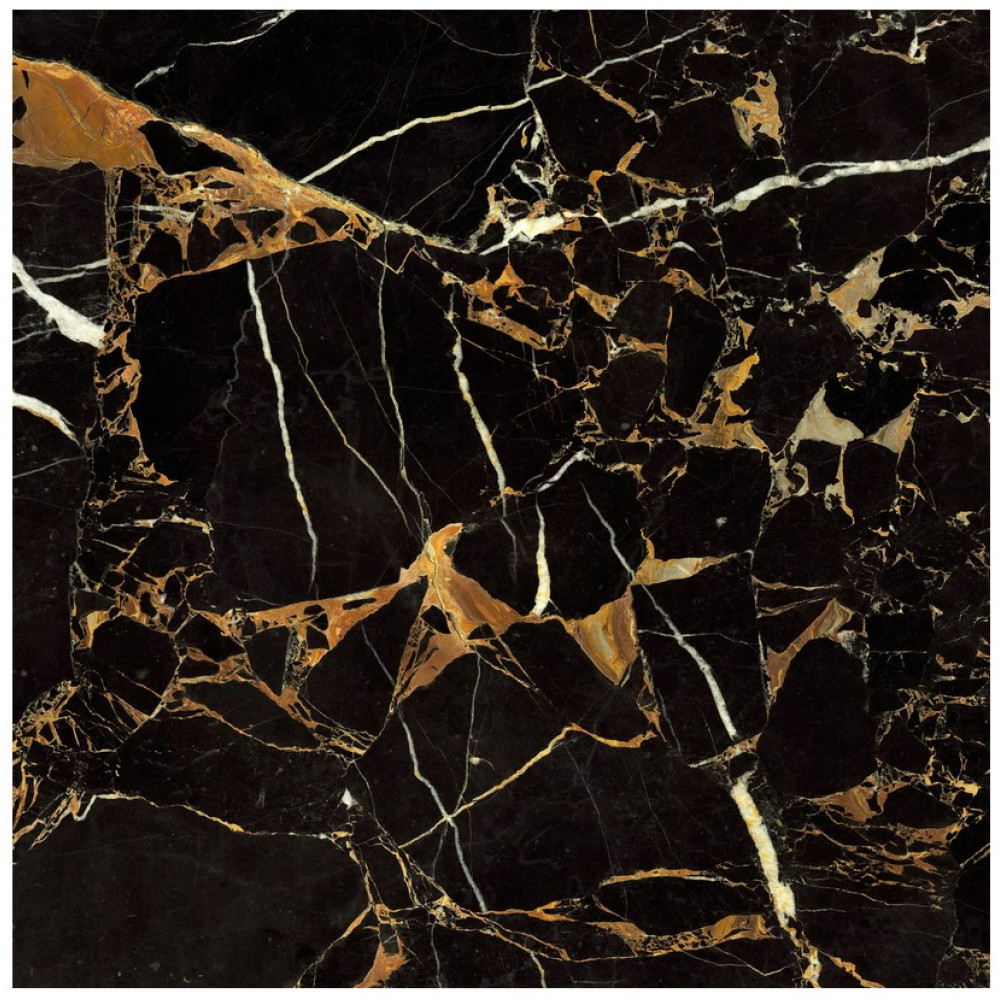 Плитка Golden Tile Saint Laurent чорна 607х607